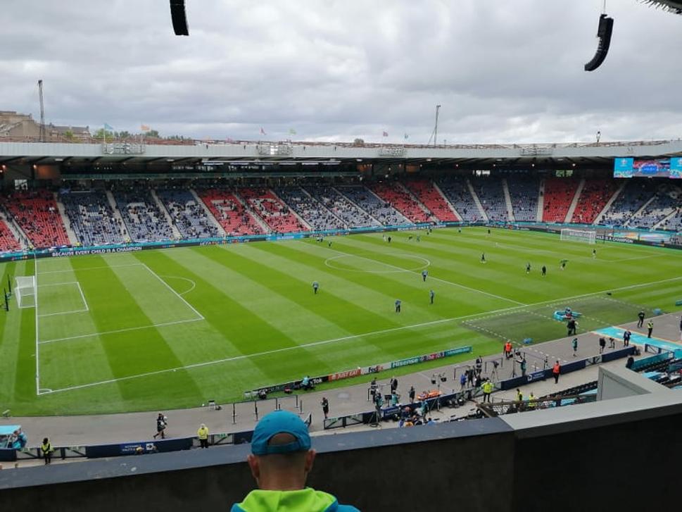 Škótsko - Česko, Hampden park