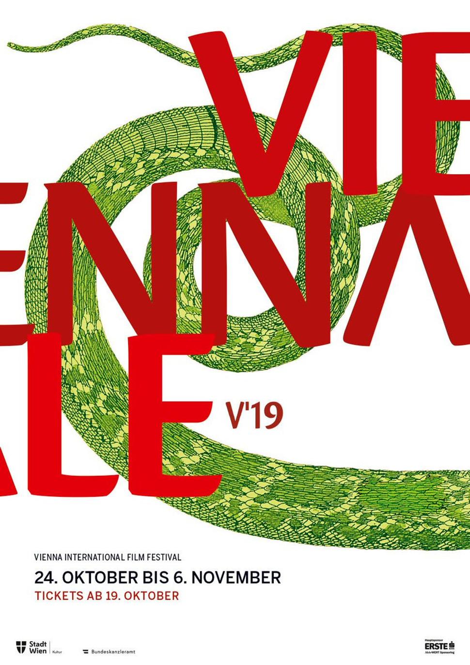 • Plagát Medzinárodného filmového festivalu Viennale 2019. •