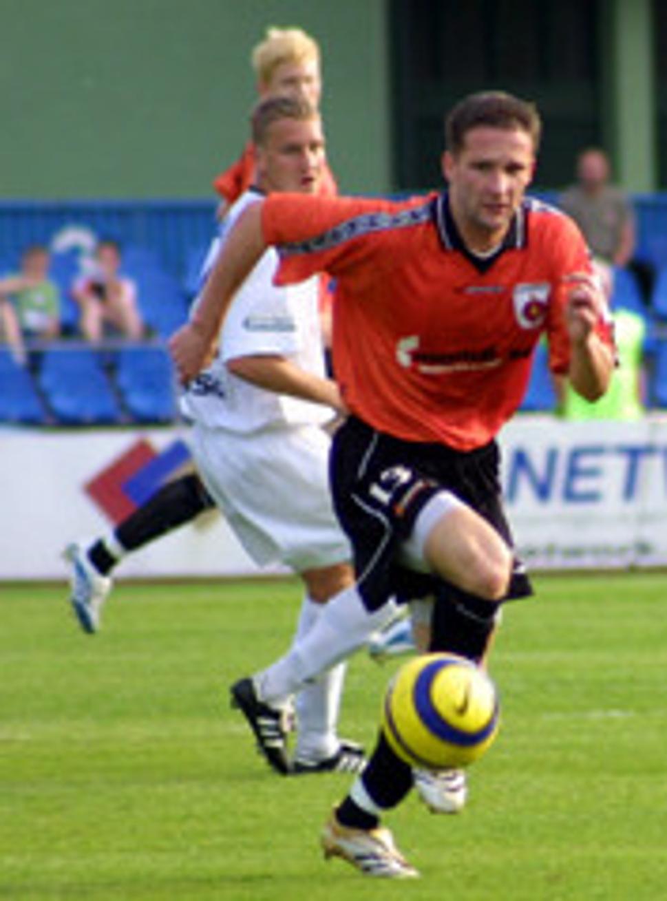 Kapitán MFK Martin Laurinc - opora defenzívy mužstva.