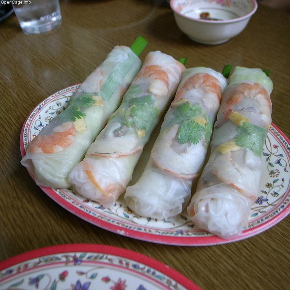 vietnamské jarné rolky