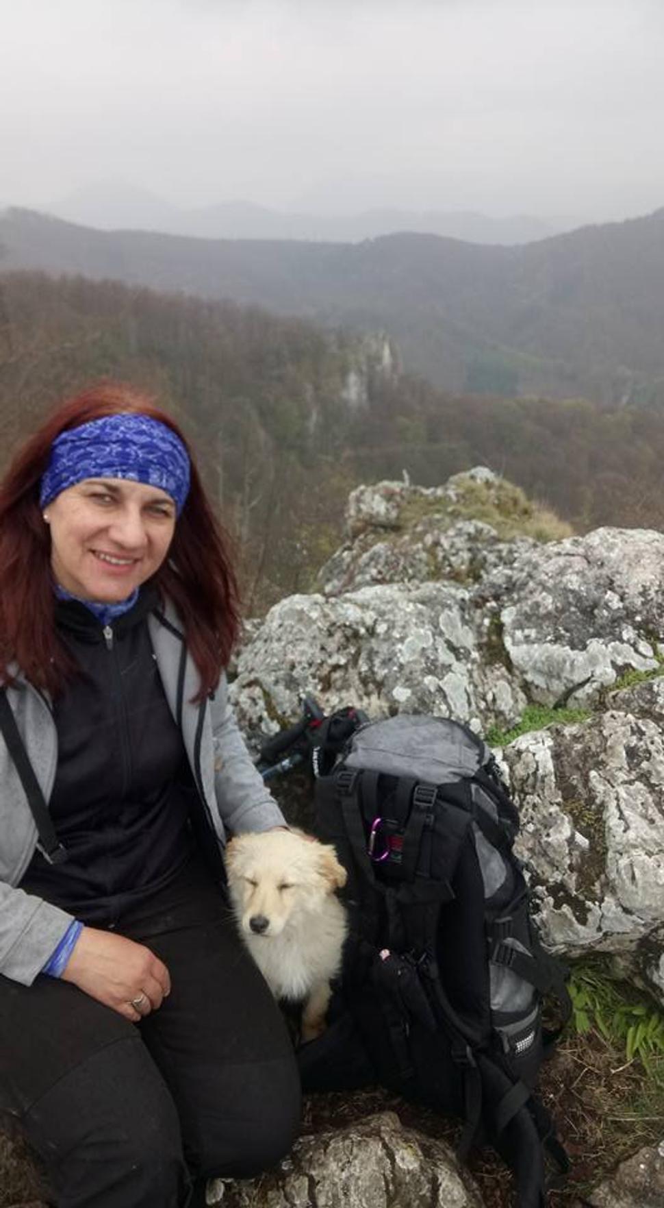 na vrchole Rohatej skaly