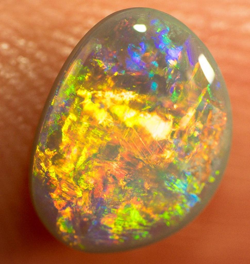 Semi black opal.