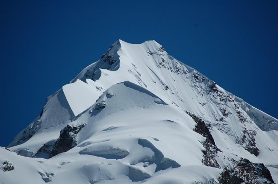 Samotný vrchol vo výške vyše 6000m.