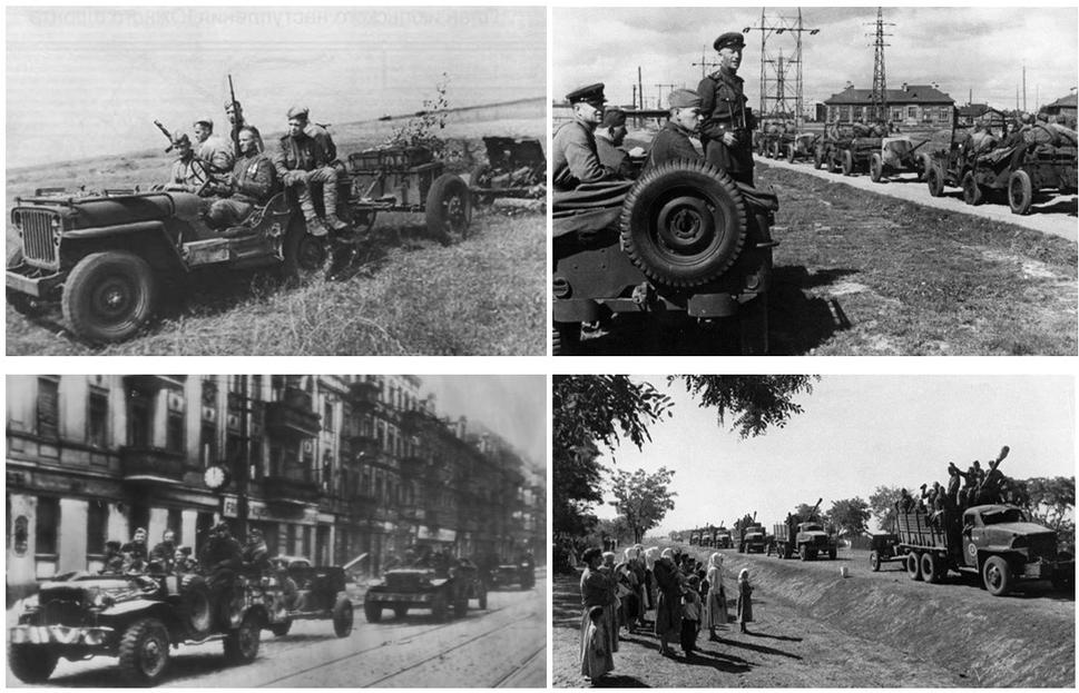 Ťahače sovietskeho delostrelectva - Willis MB, Dodge WC52 a Studebaker