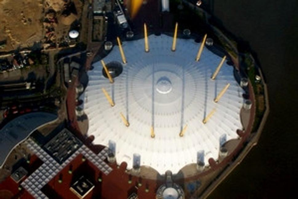 Miesto činu, The O2 v londýnskom Greenwichi
