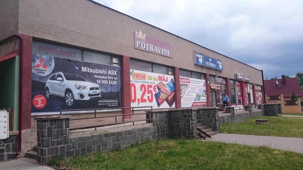 Takto vyzerá centrum mestskej časti.
