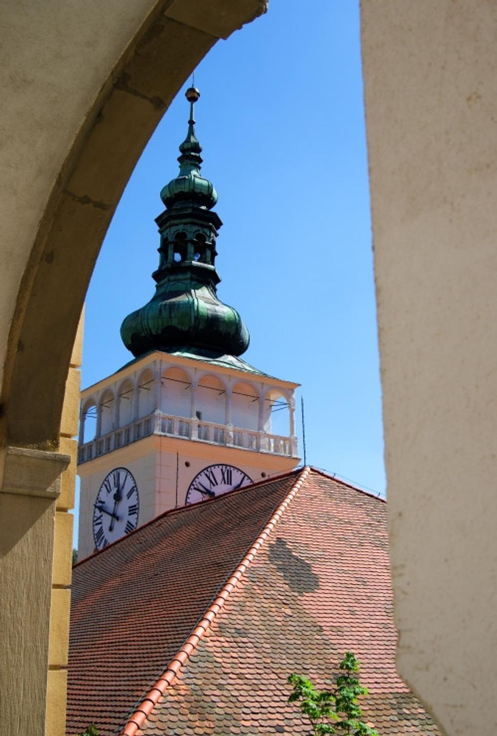 Mikulovský kostol.