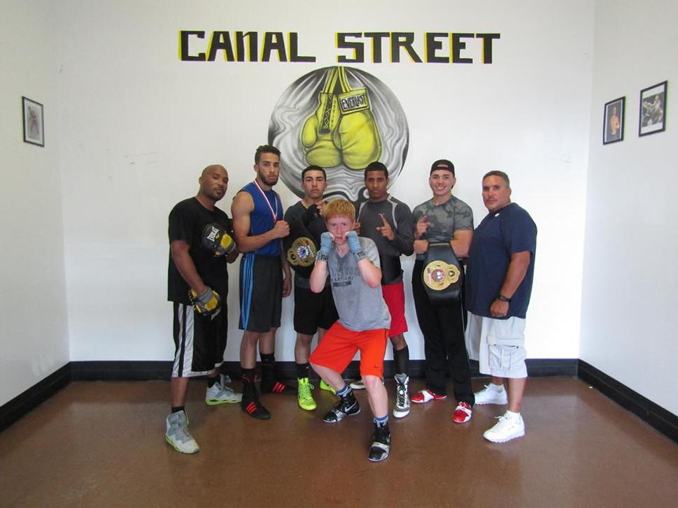 canal street gym: Tee, Yamarco, Xavier, Josniel Castro, Jesus, Bugzzy,