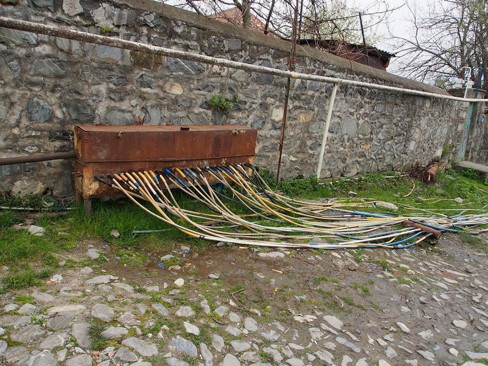 Vodovod v dedine Kiš