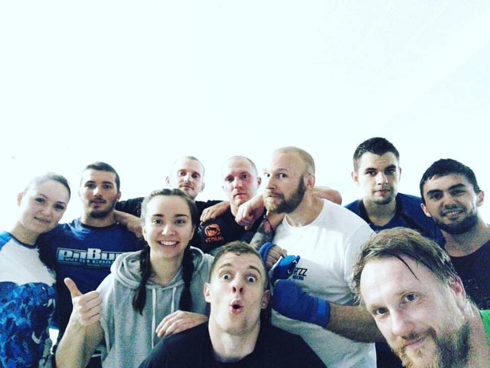 skupinofka a priateľ z Tajikistanu