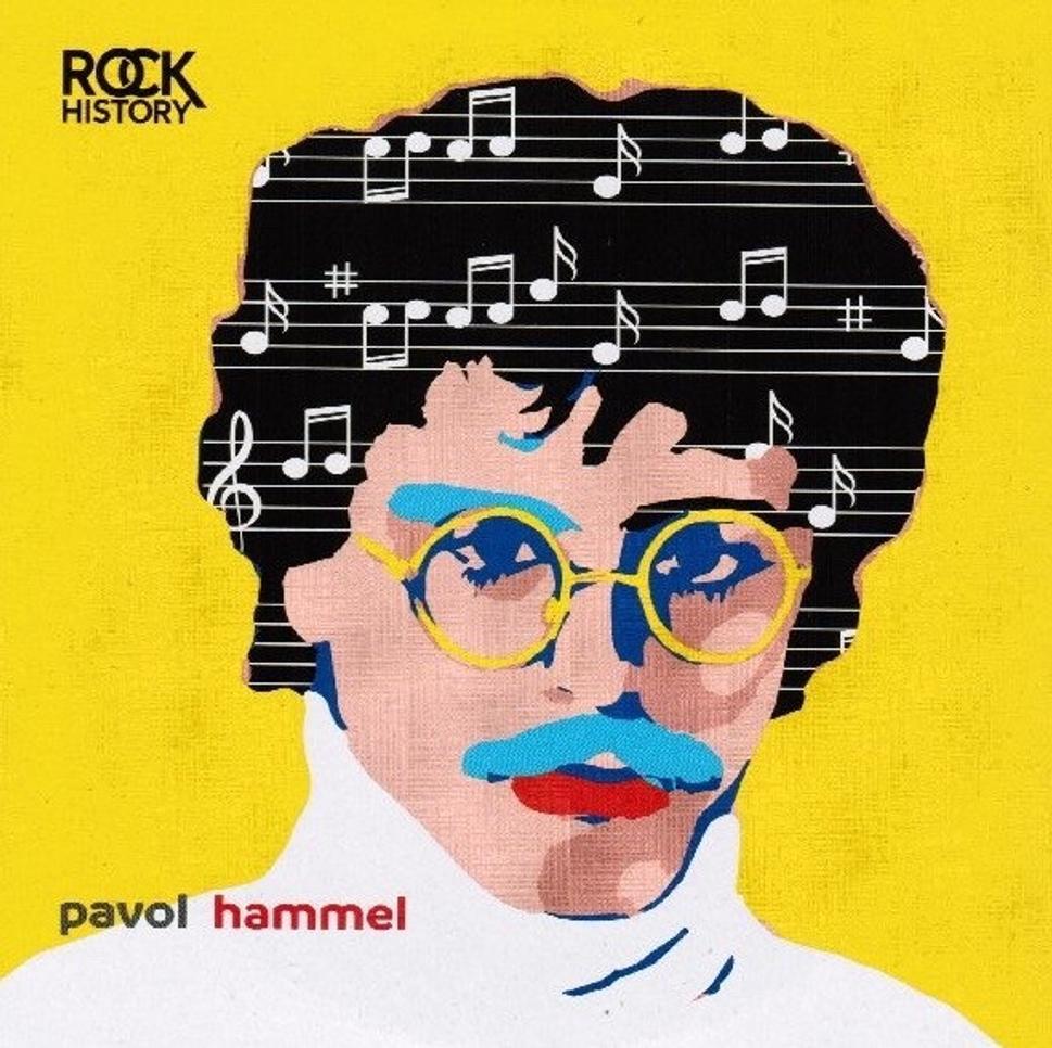 • Predná strana CD s výberom skladieb Pavla Hammela a skupiny Prúdy, ktoré je prílohou časopisu Rock History - Pavol Hammel speciál, •