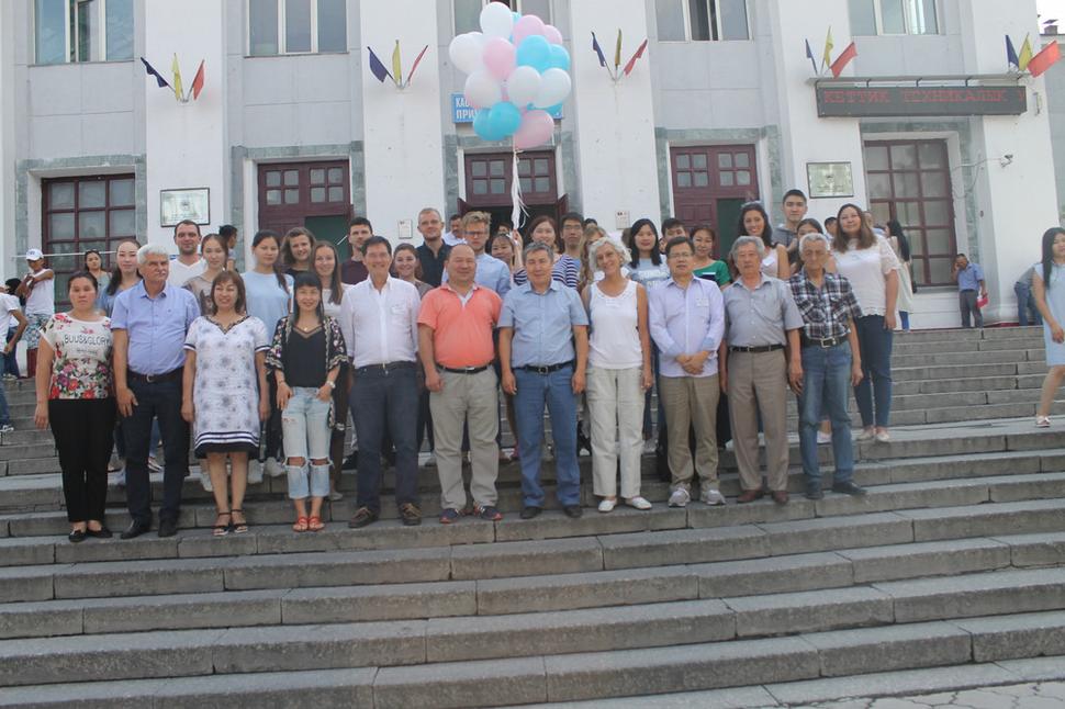 Celé zloženie účastníkov Summer school of Land degradation
