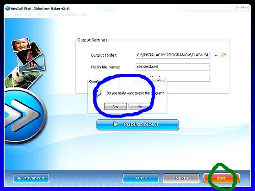 (ne)ukončenie aplikácie