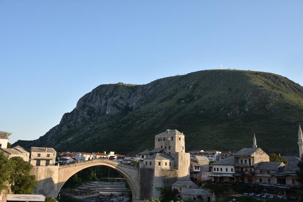 asi najznámejší most v Bosne a Hercegovine