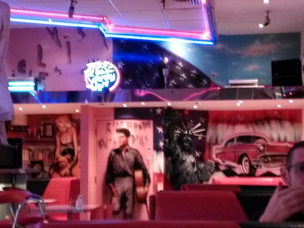 "Can I take a picture of Elvis? My friend is a Whovian."