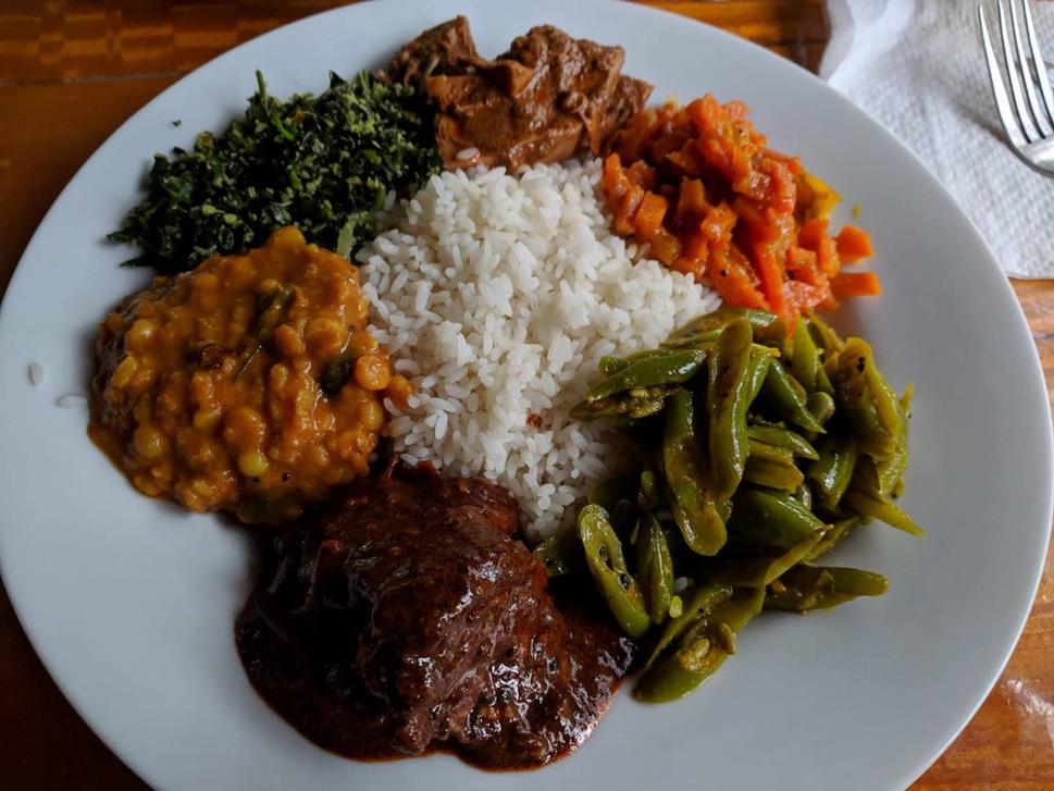 Rice and curry