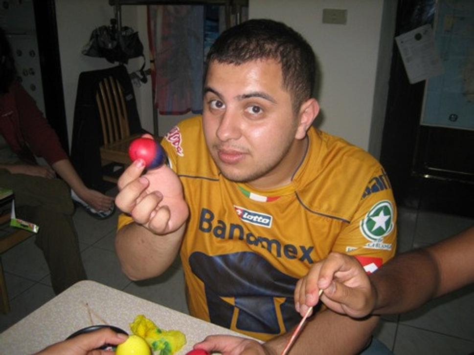 Javier a jeho vajicko