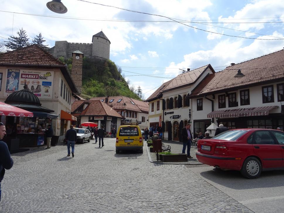 Centrum mestečka Tešanj