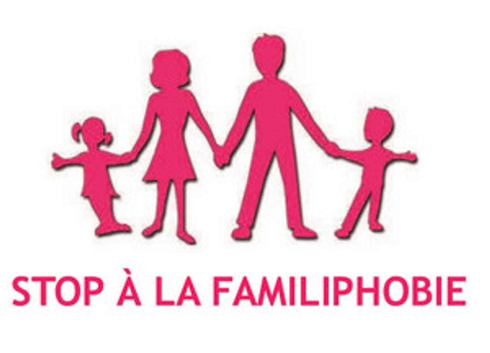 logo francúzskeho hnutia La Manif pour Tous + výzva na zastavenie