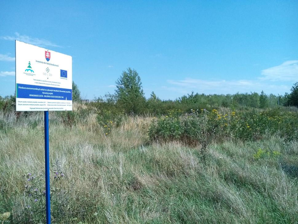 najširšia časť Mlynského ramena, v ktorej sa nachádzajú spomínané odpady a je označená ako environmentálna záťaž