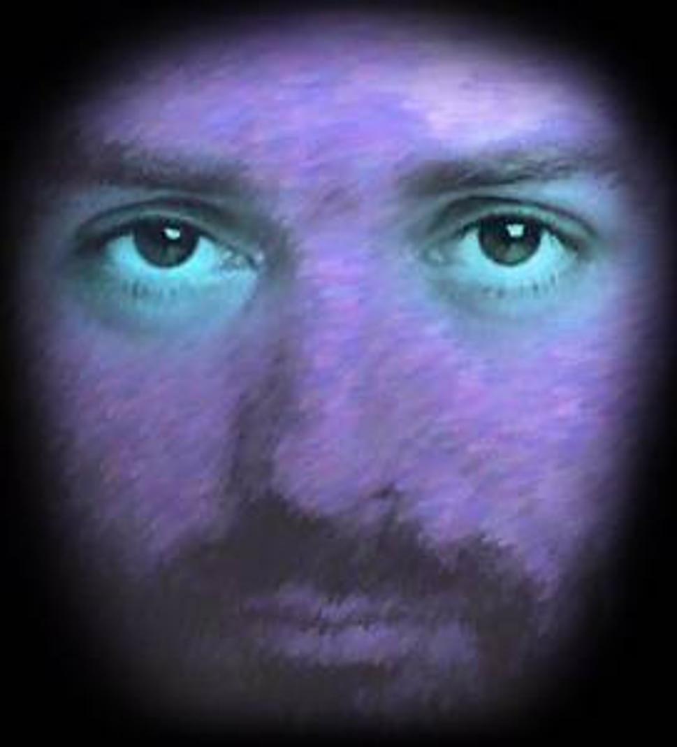 Luc Besson in blue