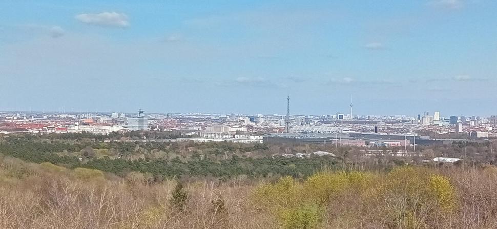 Berlin z Teufelbergu