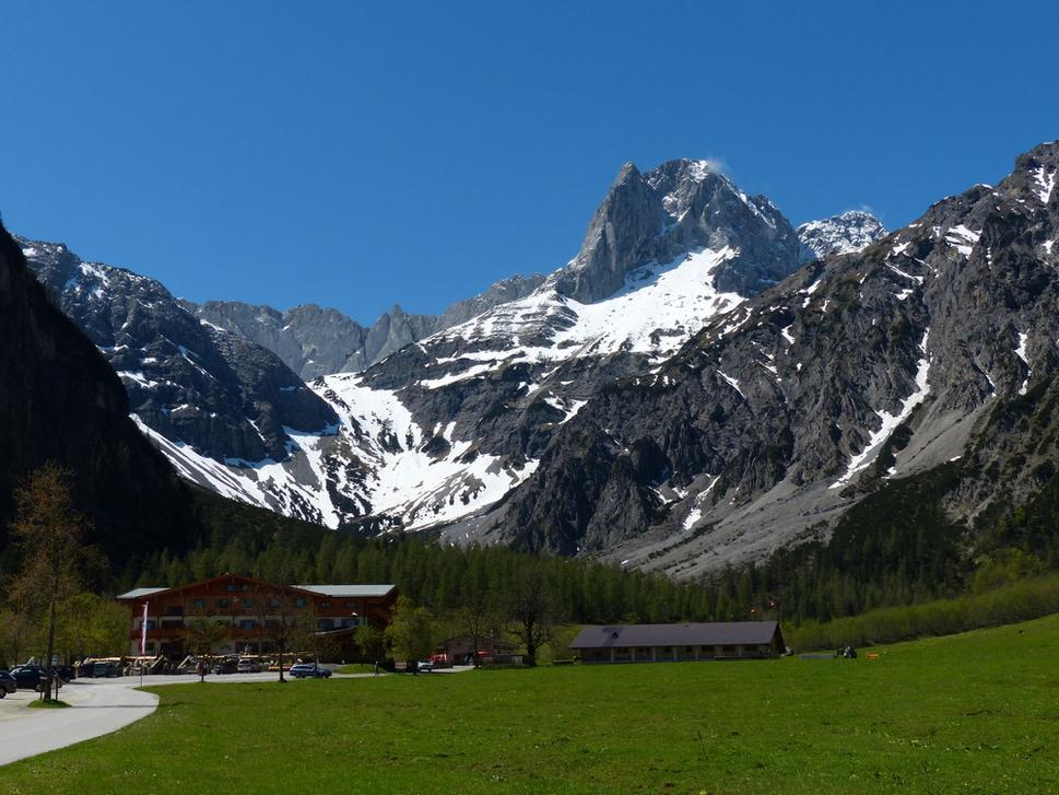 Gramaialm v údolí Karwendel