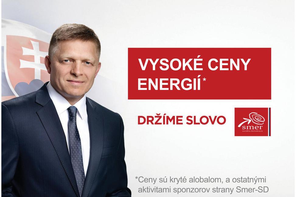 Ako Robert Fico dodržal slovo a na Slovensku máme stabilne najvyššie ceny energií