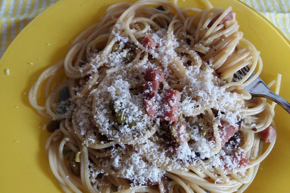 Špagety troch chutí - Spagehetti ai tre sapori.