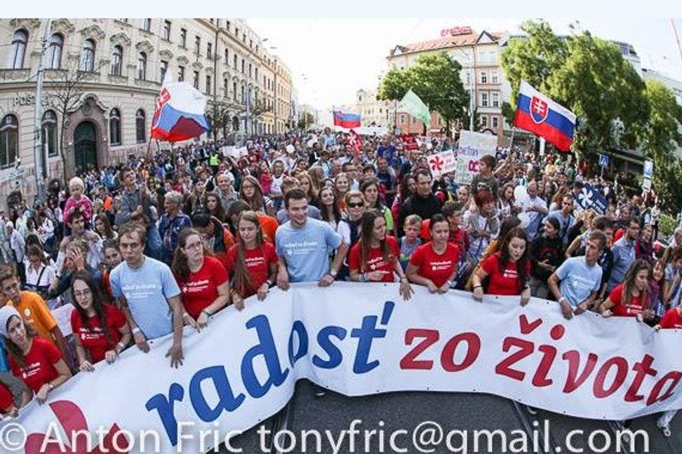 Najväčší pochod za život na svete - aj Bratislava a Košice
