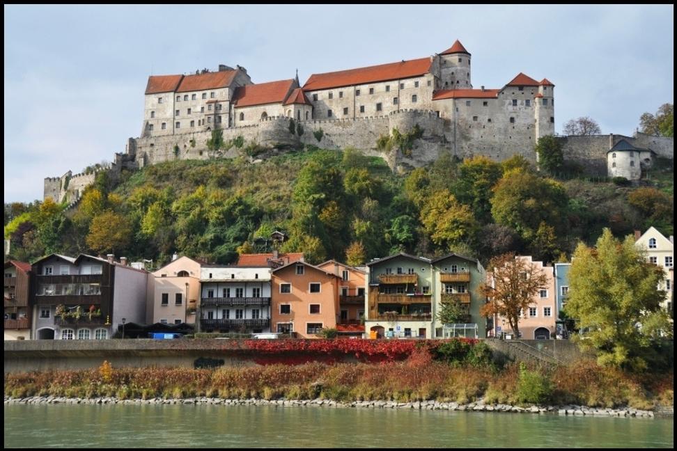Bavorský Burghausen. Najdlhší hrad Európy