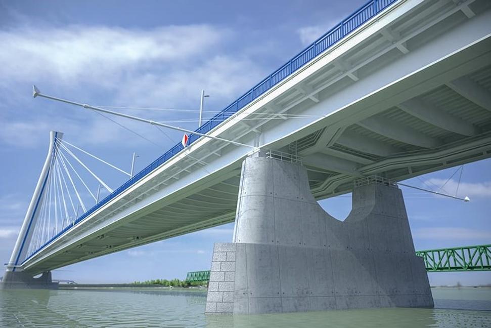 Výstavba a pomenovanie nového mosta v Komárne.