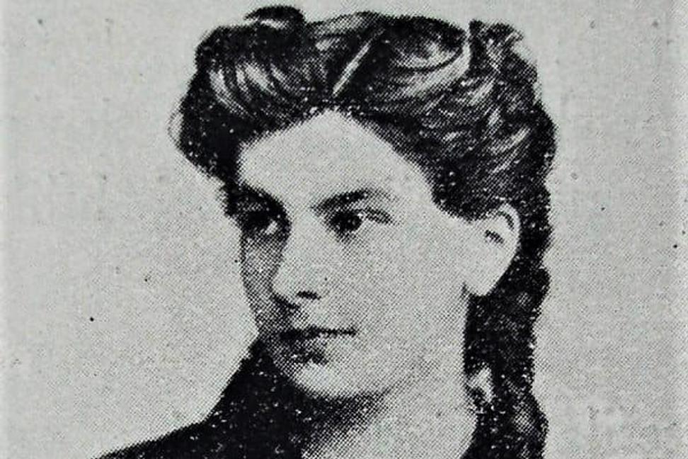 Božena Kutlíková, herečka slovenského ochotníckeho divadla v Trnave v r. 1869-71