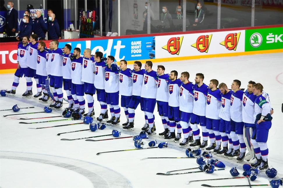 Slovenská hokejová reprezentácia pred prvým zápasom na ZOH v Pekingu
