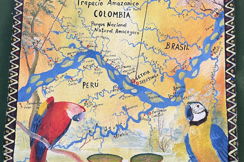 Amazonka na hranici troch štátov