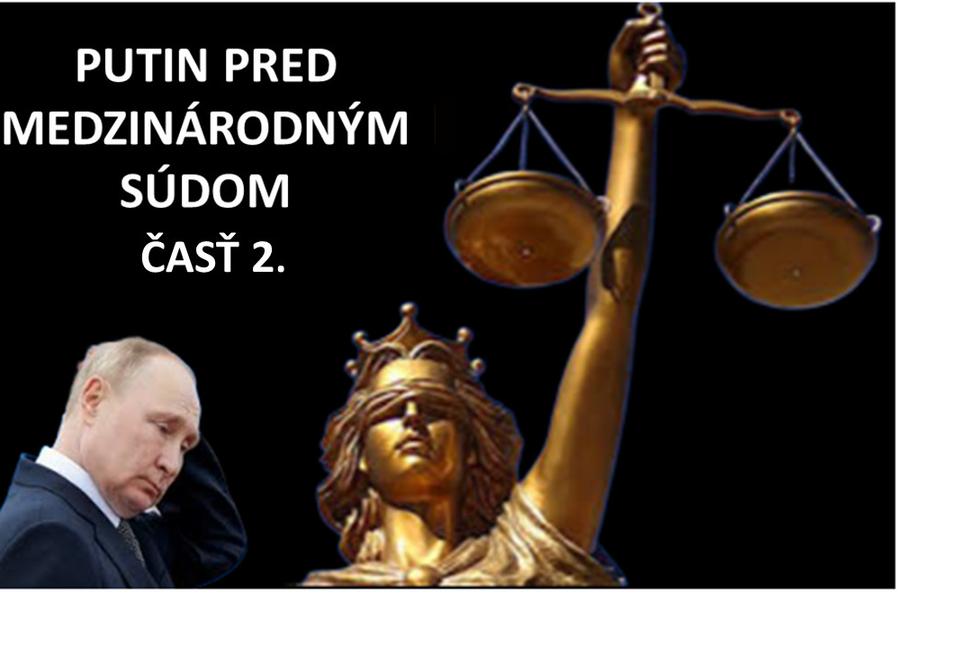 Putin pred medzinárodným súdom