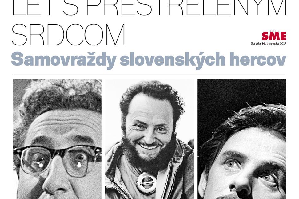 Let s prestreleným srdcom: Samovraždy slovenských hercov