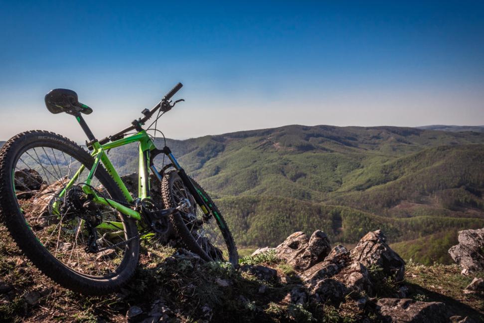 Vysoká 754m.n.m - Malé Karpaty na bicykli