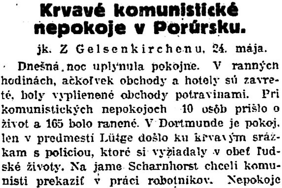 Zaujímavosti zo storočných novín (26.5. - 1.6.1923)  