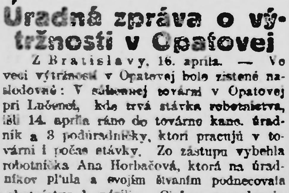 Zaujímavosti zo storočných novín (12. - 18.4.1924)