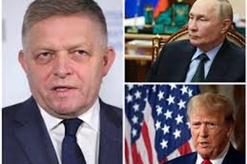 Fico bol súčasťou mierového rokovania Trump Putin v Belehrade.  