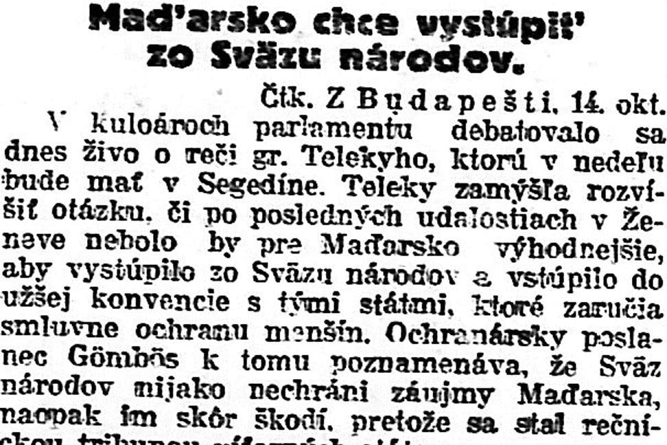 Zaujímavosti zo storočných novín (10. - 16.10.1925)