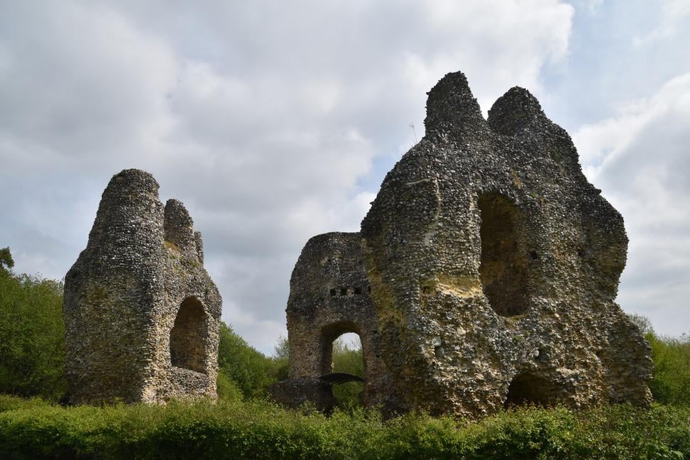 Čriepky z Anglicka -  Odiham castle