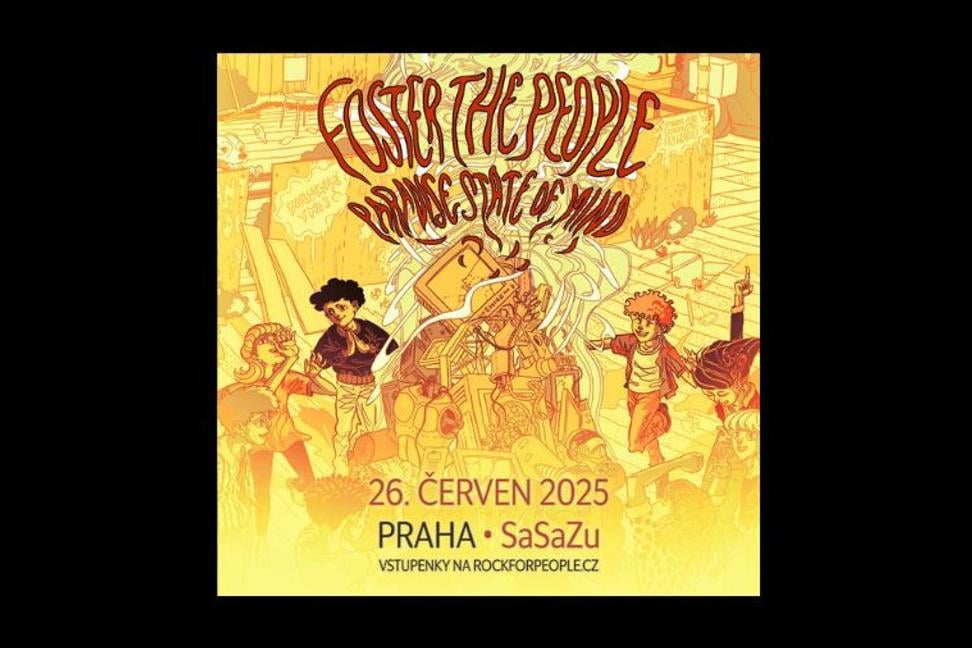 Foster The People - Praha / SaSaZu