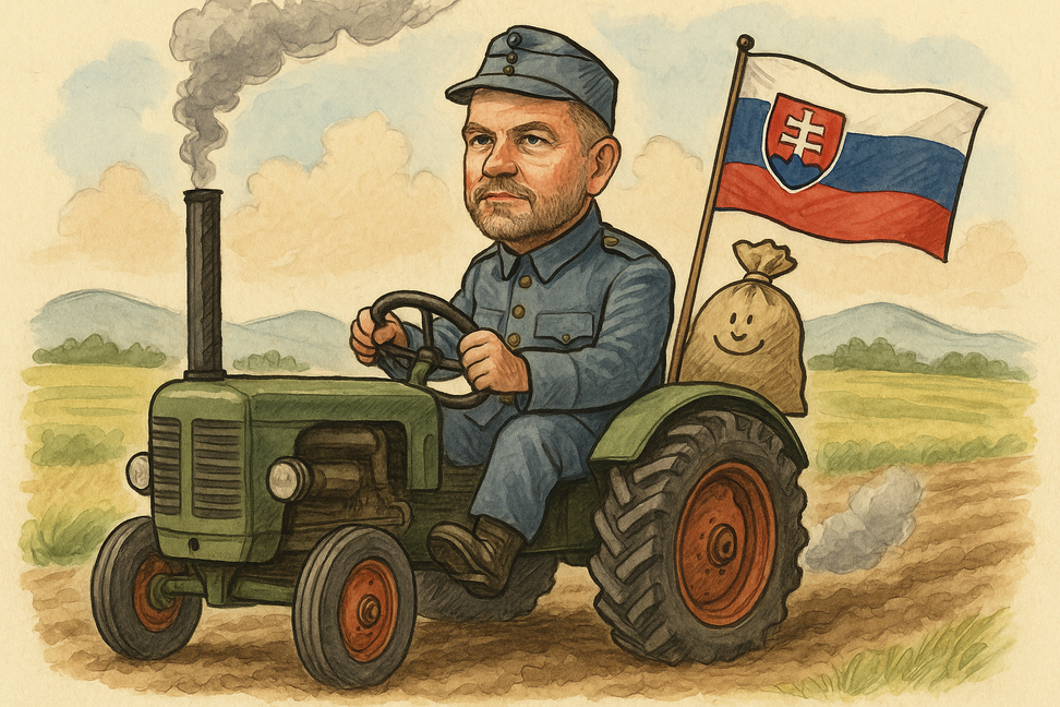 Dobrý vojak Pellegriny: Poslušne hlásim, že idem do vojny!