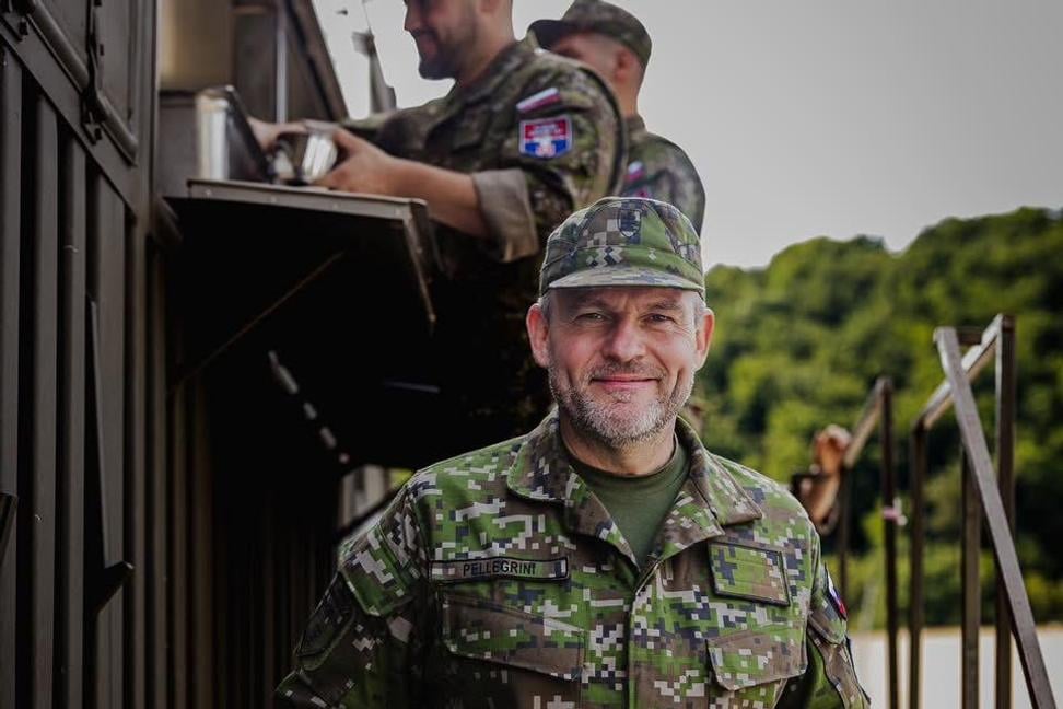 Peter Pellegrini,  prezident vojny.