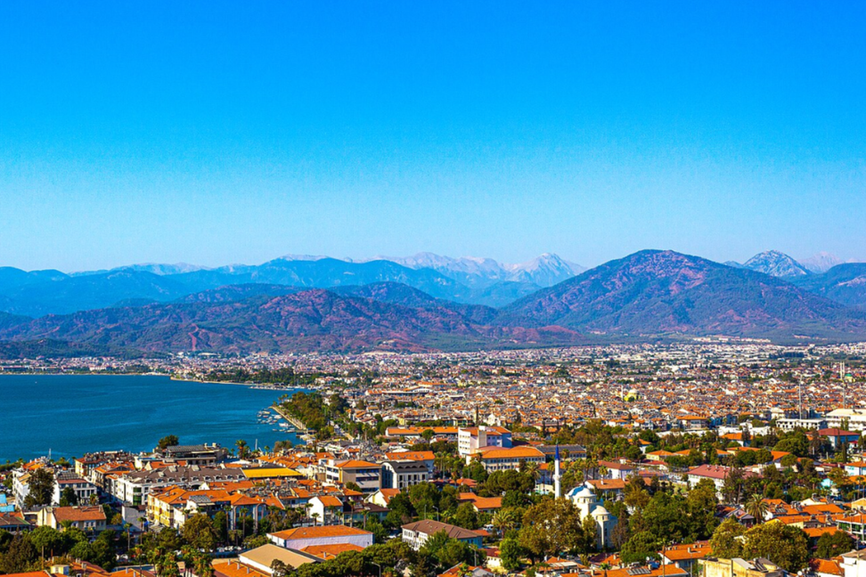 Fethiye je krásnou časťou tureckej riviéry.