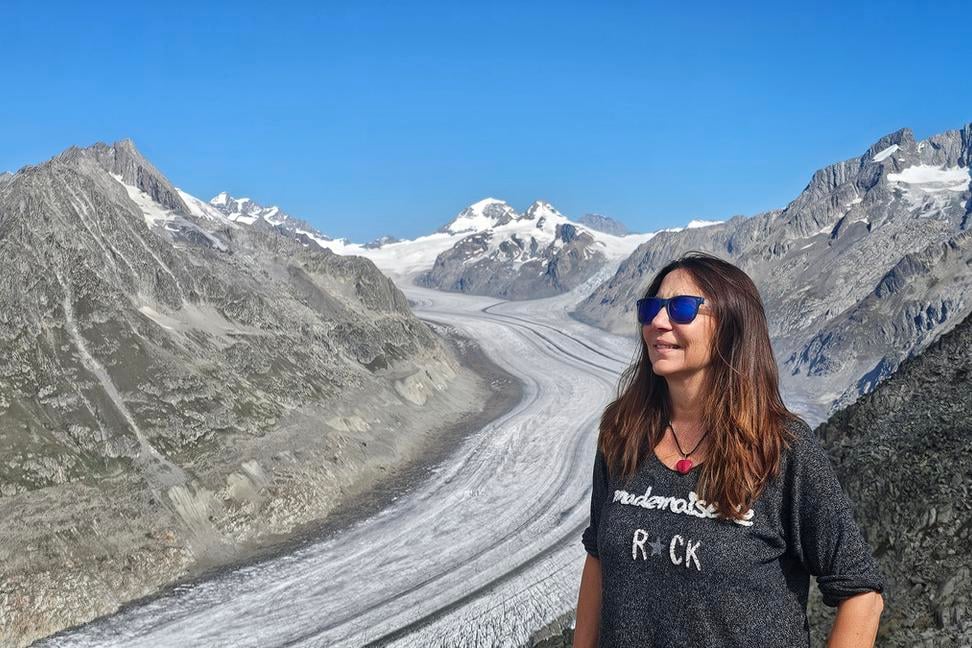Grand Tour of Switzerland, etapa číslo 3, kantón Valais (Furka, ľadovec Aletsch,  Leukerbad, Crans Montana, Zermatt, Sion....Abbaye de Saint-Maurice)