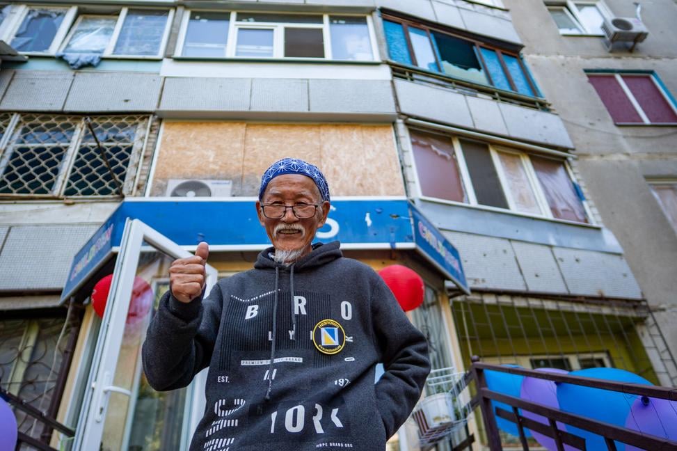 Obed pre 500 nezlomných obyvateľov Charkiva