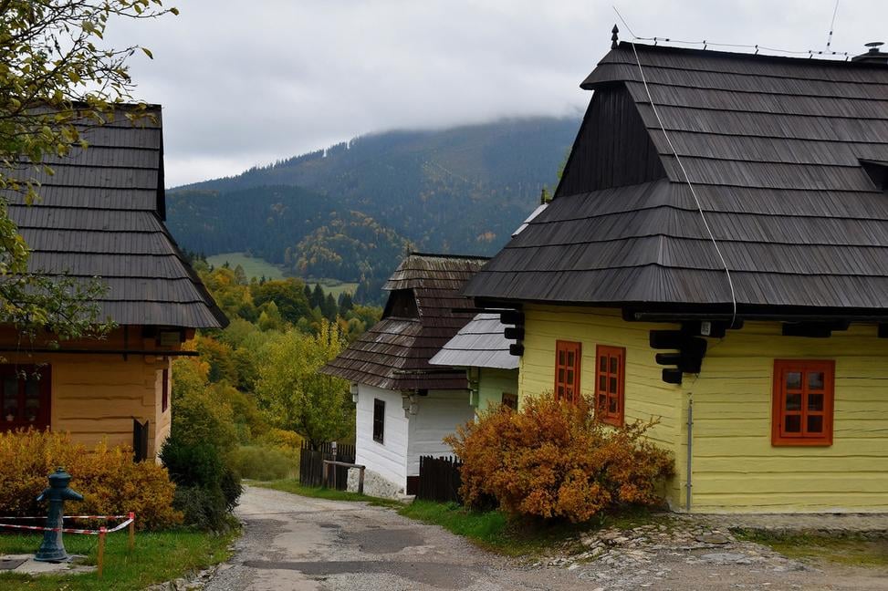 Vlkolínec,  dedinka, kde sa zastavil čas...